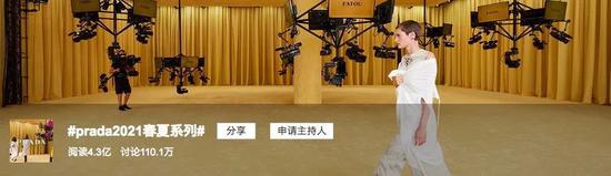 微博云看秀，荣宅云Party，一场上海米兰双城穿梭的时尚之旅