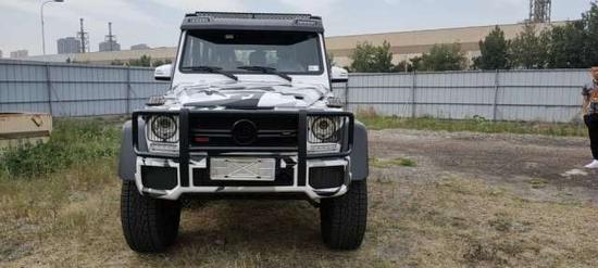 19款G700巴博斯 4X4全国唯一原车迷彩色