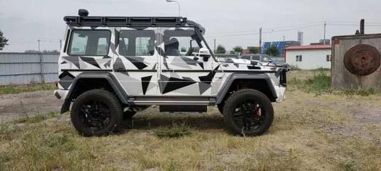 19款G700巴博斯 4X4全国唯一原车迷彩色