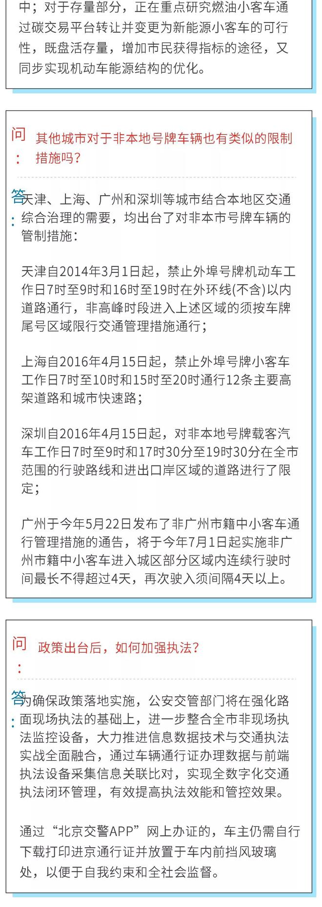 21天后，外地车牌在北京该怎么开？最全解读……！