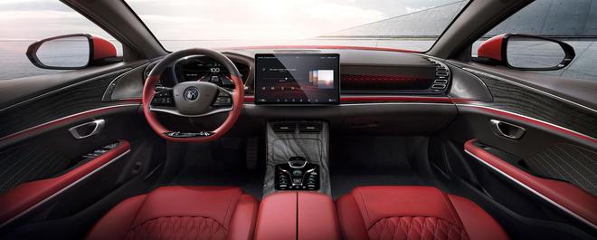 开启家族全新内饰语言 比亚迪汉内饰官图曝光