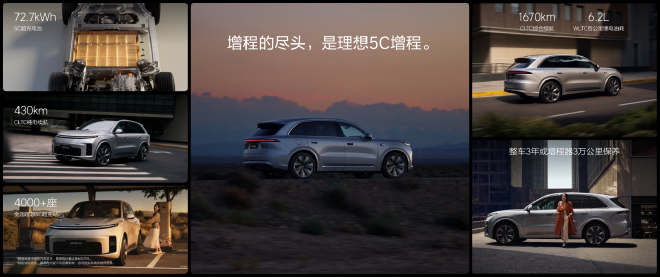 全新理想L8正式发布 全国统一零售价36.98万元起