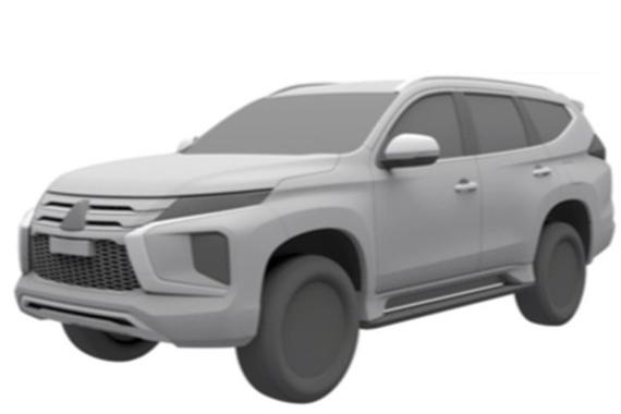 外观全面升级 三菱全新一代帕杰罗·劲畅专利图