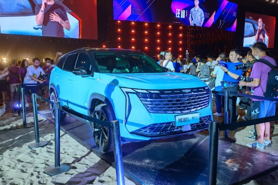 预定品牌新C位 吉利博越L正式亮相