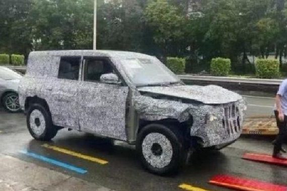 比亚迪硬派越野车再曝光 售价百万 年底发布