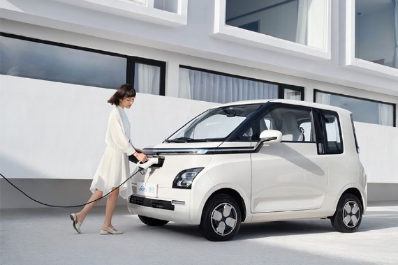 五菱Air ev晴空开启下订 续航里程300km