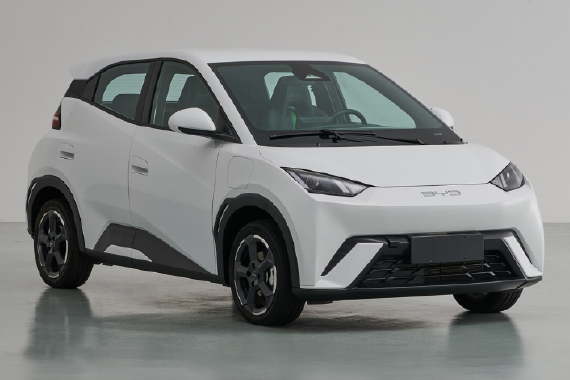 比亚迪海鸥申报图出炉：定位纯电微型车 今年上半年发布