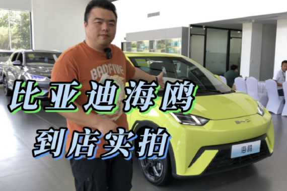 新一代主流代步车 比亚迪海鸥到店实拍