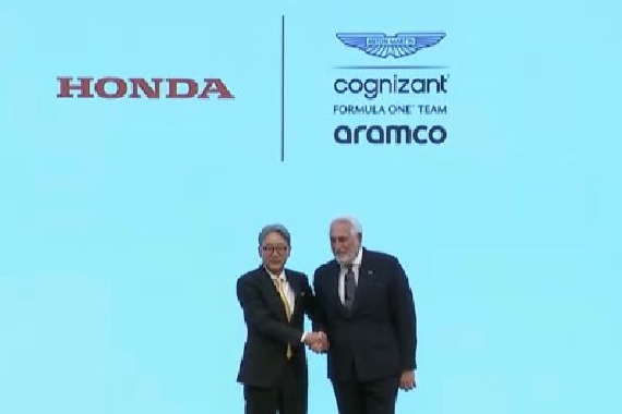 本田重返F1 为阿斯顿·马丁车队提供动力