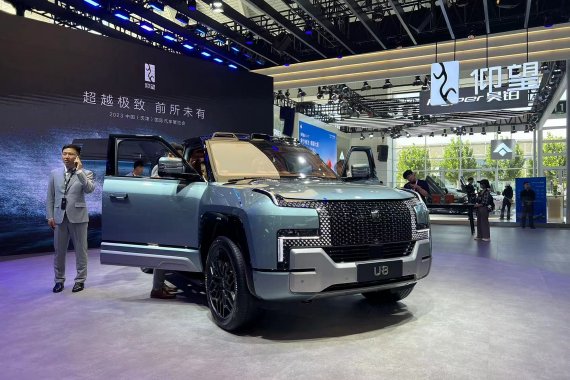 仰望U8首登天津车展 除了顶流还是顶流