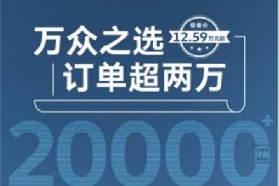再上新台阶 上汽大众ID.家族9月订单超2万
