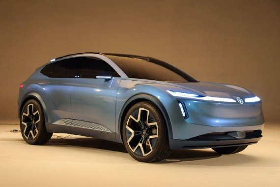 解码未来 静态体验大众ID. CODE概念车