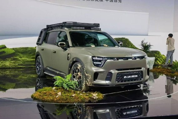 成都车展：smart精灵#5丛林之境首发版