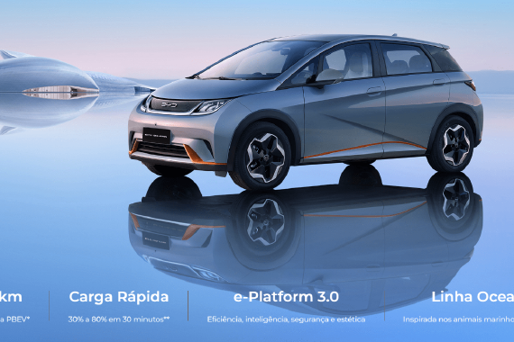 比亚迪力争到2027年成为巴西第五大畅销汽车销售商