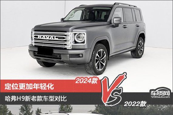 定位更加年轻化，哈弗H9新老款车型对比