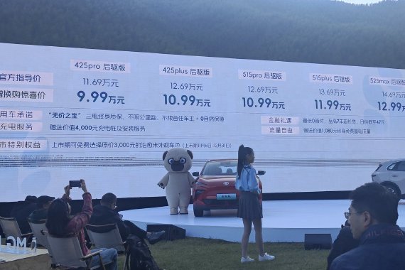 惊喜价9.99万元起，MG ES5上市