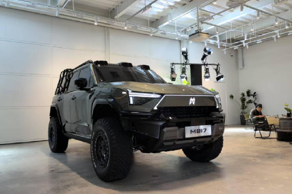 2025上海车展：东风猛士M817全球首秀