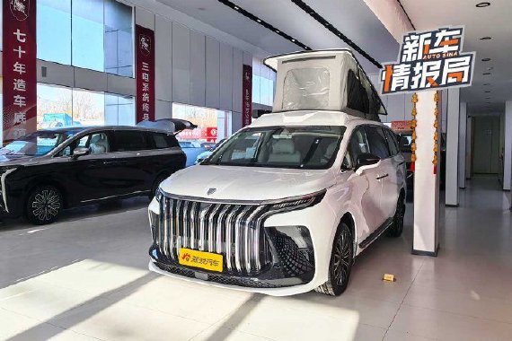 实拍星海V9露营版 一款原厂自带升降顶棚的MPV