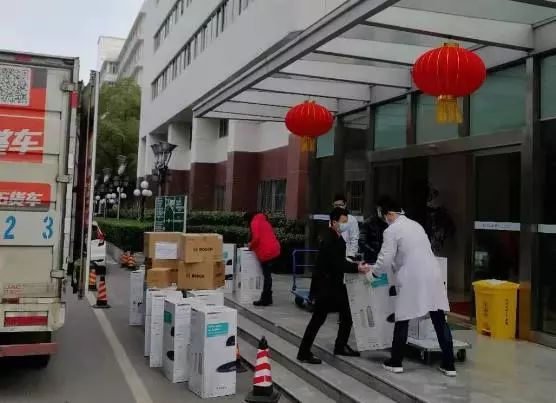 博世热力技术捐赠物资送抵湖北省人民医院