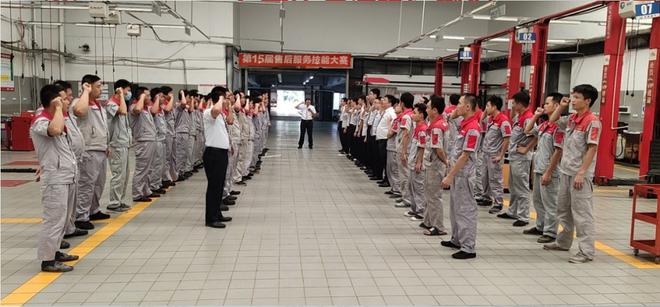 东风日产第15届售后服务技能大赛总决赛完美落幕