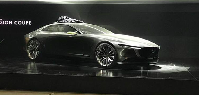 2019上海车展：马自达VISION COUPE概念车亮相