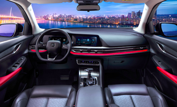 7月上旬亮相 长安CS55 PLUS蓝鲸版内饰官图发布