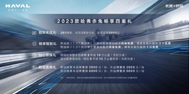 售价8.28-12.88万元 2023款哈弗赤兔正式上市