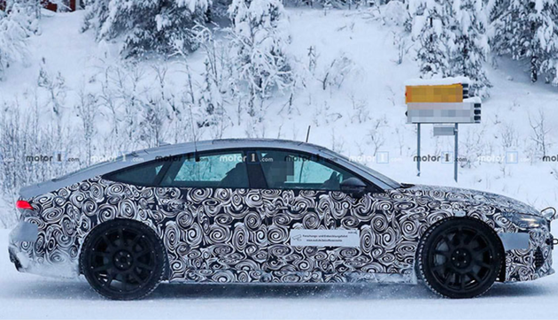 全新奥迪RS 7谍照(图片来源网络)