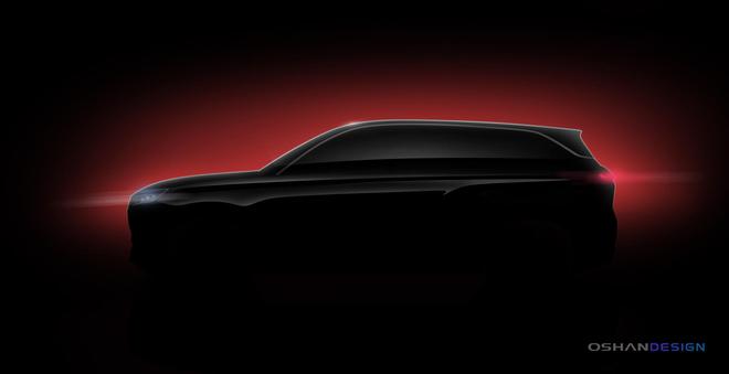 长安欧尚X7预告图发布 采用云鹰LOGO