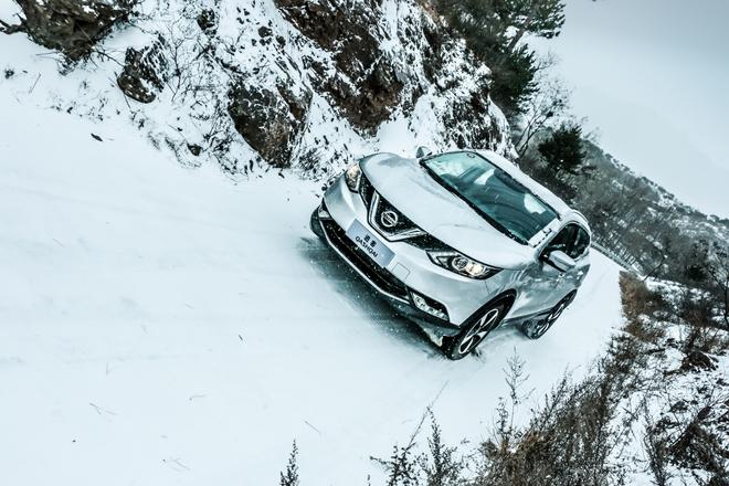 有实力才敢秀，雪中试驾新逍客