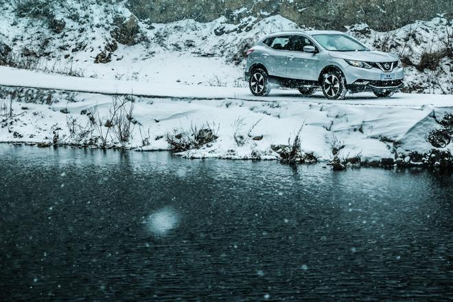 有实力才敢秀，雪中试驾新逍客