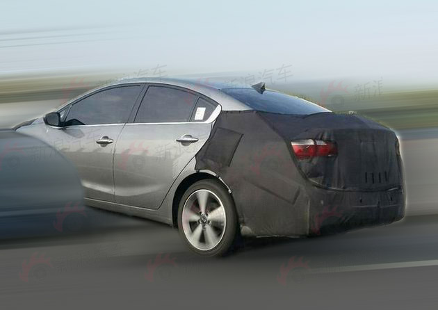 明年上市 东风悦达起亚改款K3效果图