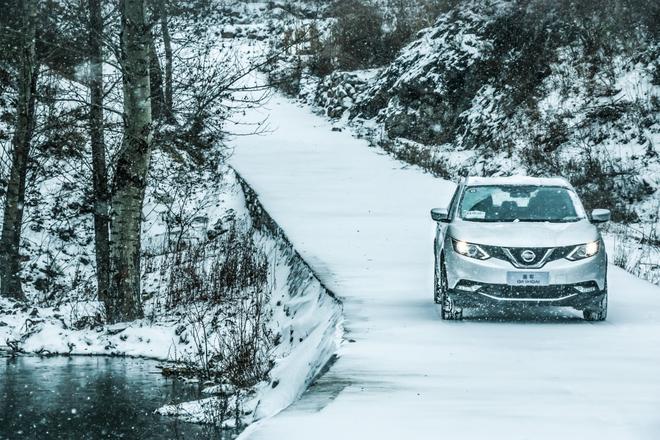 有实力才敢秀，雪中试驾新逍客