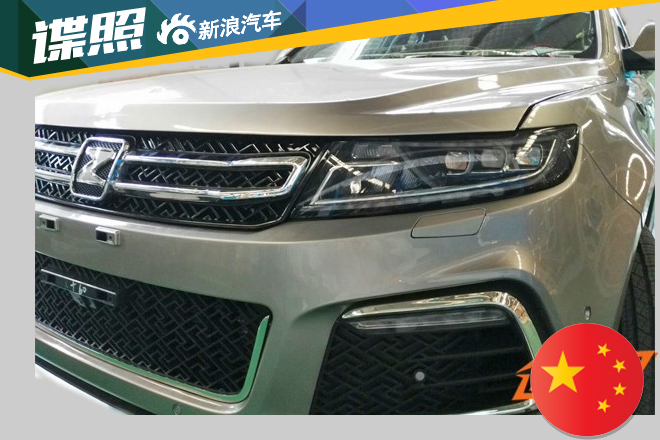 众泰T600S谍照曝光 外观小改/配LED大灯 