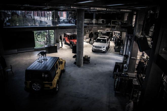 中国最酷Jeep城市展厅参观