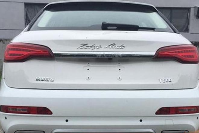 众泰T500曝申报图 (已更名为SR7)