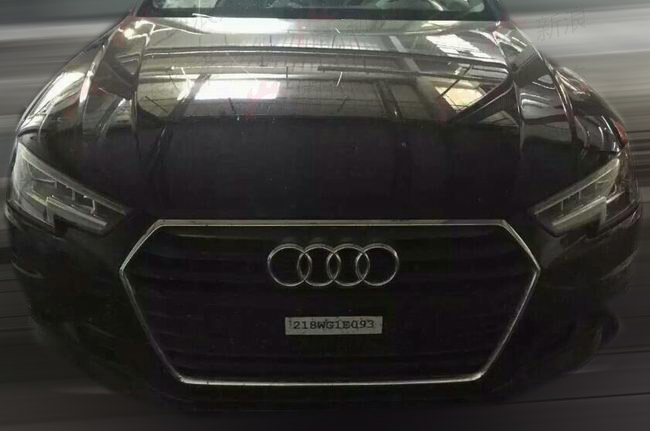 高配版车型前脸：矩阵LED大灯