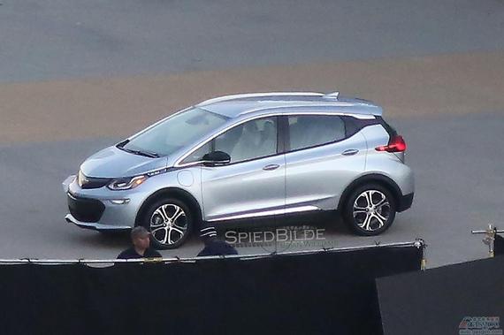 雪佛兰Bolt原型车无伪谍照曝光