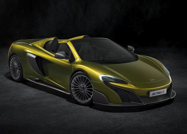 迈凯伦675LT Spider官图 限量推出500辆