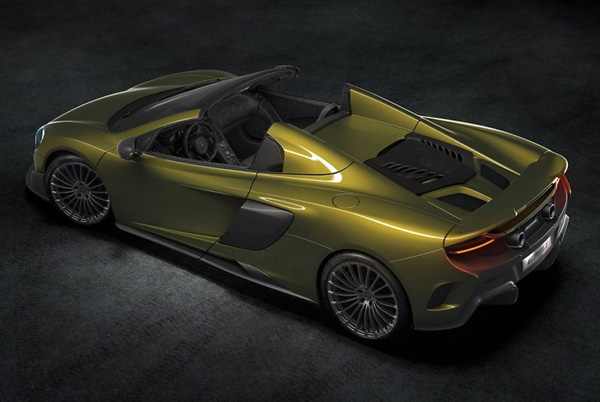 迈凯伦675LT Spider官图 限量推出500辆