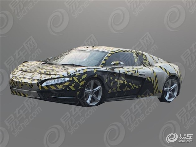 长城华冠电动跑车测试谍照 或2016年量产