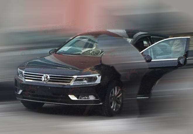 全新一代迈腾测试车谍照 车身大幅加长