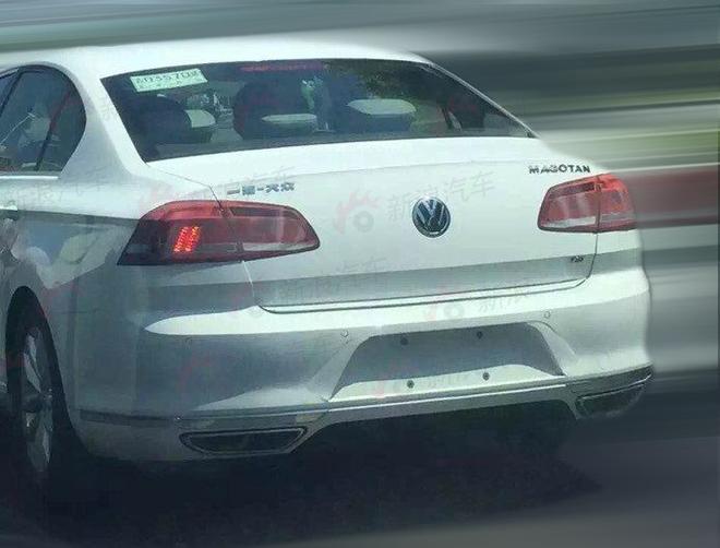 全新一代迈腾测试车谍照 车身大幅加长