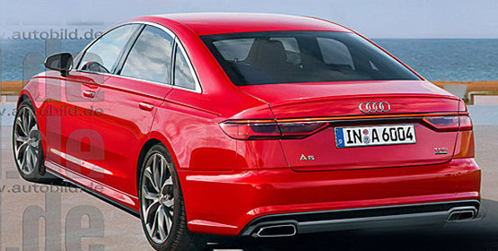 全新奥迪A6减重100公斤 或2016年底亮相