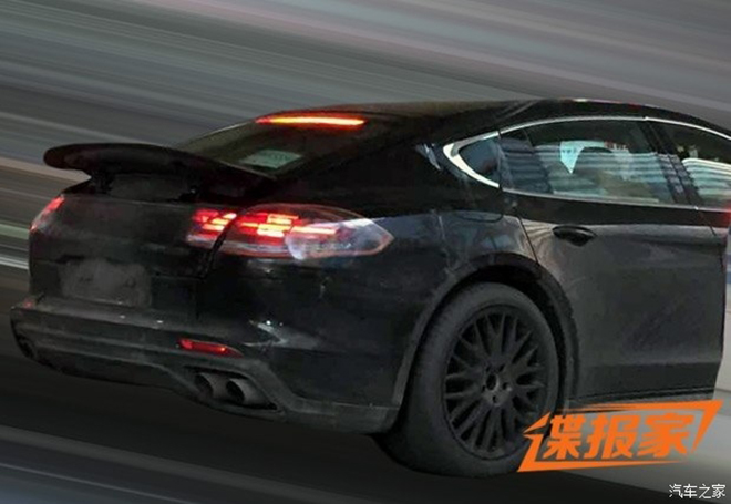 推长轴距版 新Panamera 2016年3月亮相