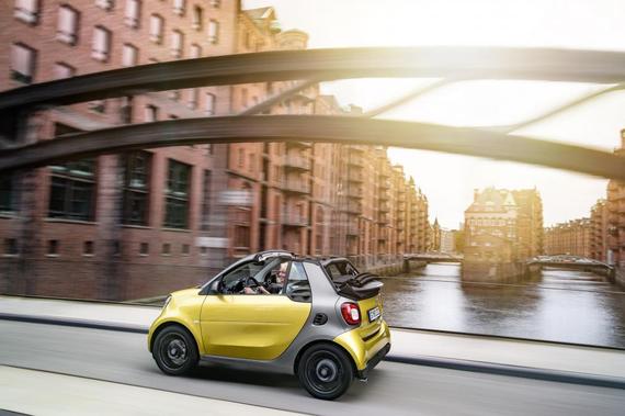 新smart fortwo敞篷版英国上市 13万元起