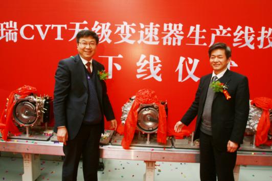 奇瑞量级迈入500万 打破合资垄断局面