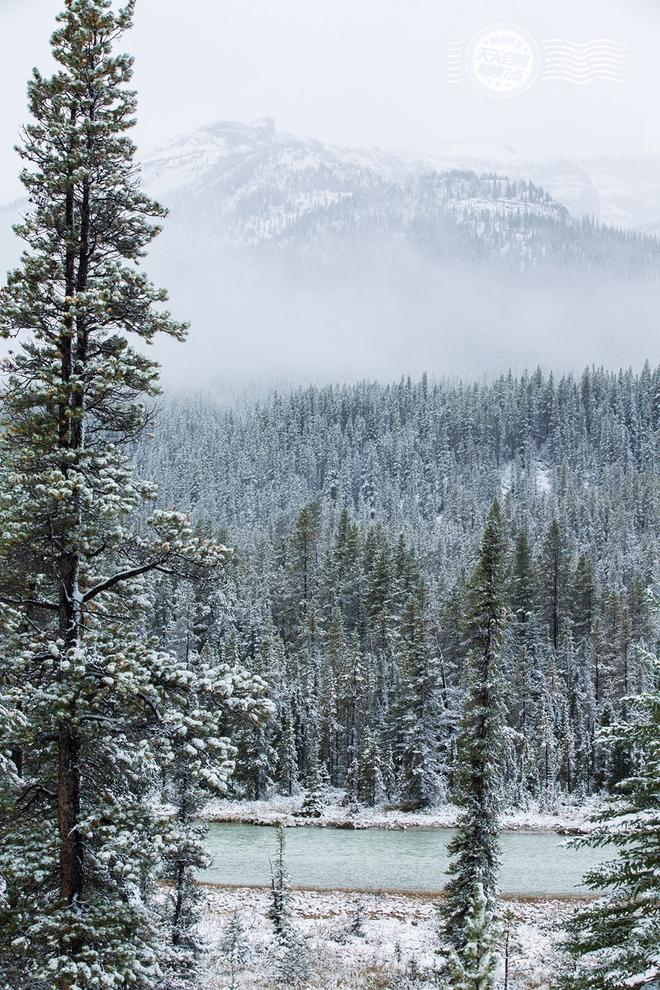 自驾|巧遇第一场雪 加拿大人品爆发风光自驾