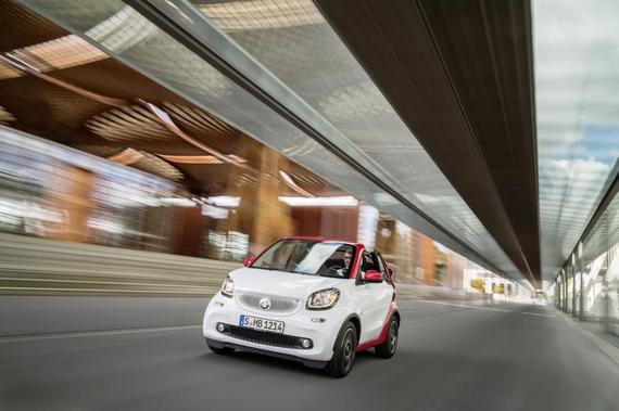 新smart fortwo敞篷版英国上市 13万元起