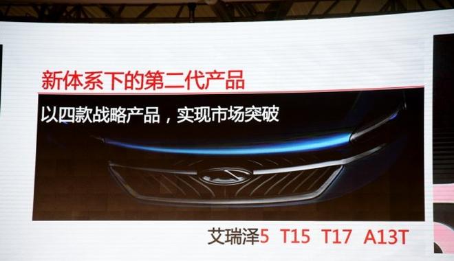 奇瑞新车计划曝光 将推出三款新产品！